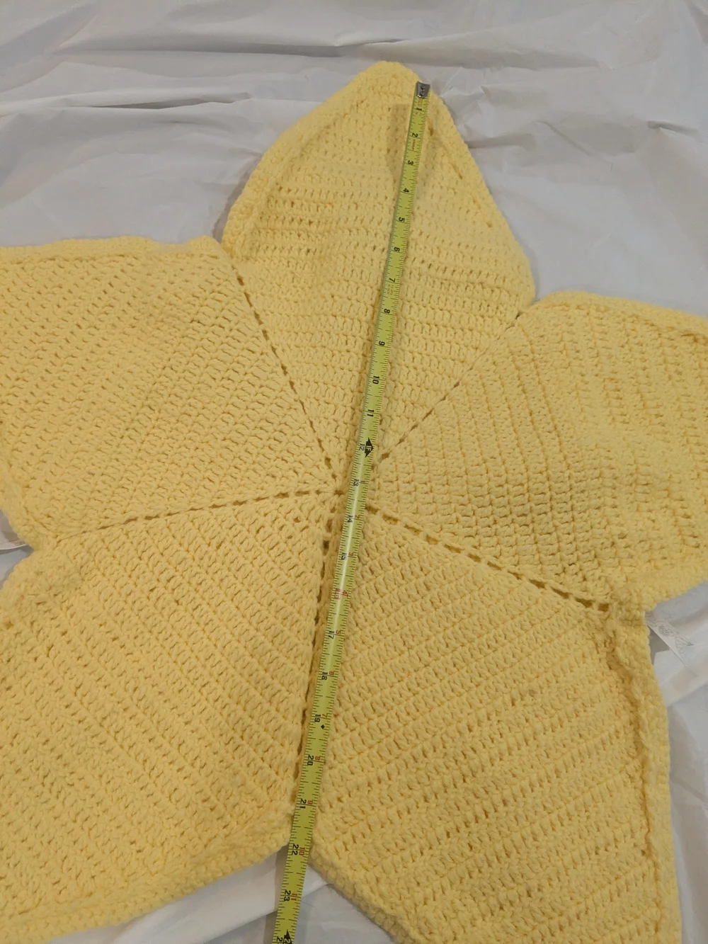 🔥Handmade Yellow Star-Shaped Baby/Child Hooded Wrap 0-4;6 Months